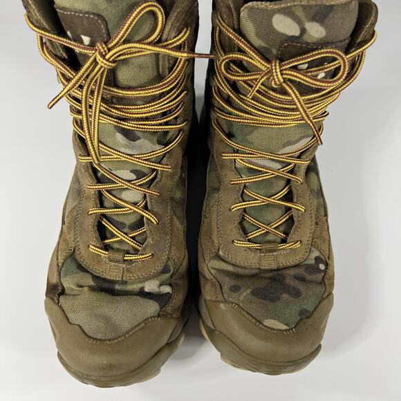 Under Armour Boots Mens Size 11.5 Green/Brown Camo Hunting Hiking - Picture 6 of 12